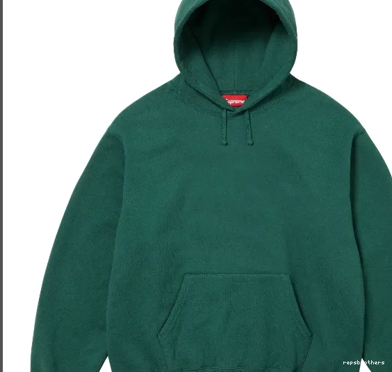 Big XL Appliqu 22FW é Green Flower Hooded S Red Blue Grey L M Royal Black Satin Sweatshirt Hoodie 0619